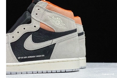 Hyperoad JORDAN 'GREY CRIMSON' AIR AIR - RETRO 1 - OG JORDAN HIGH 0806